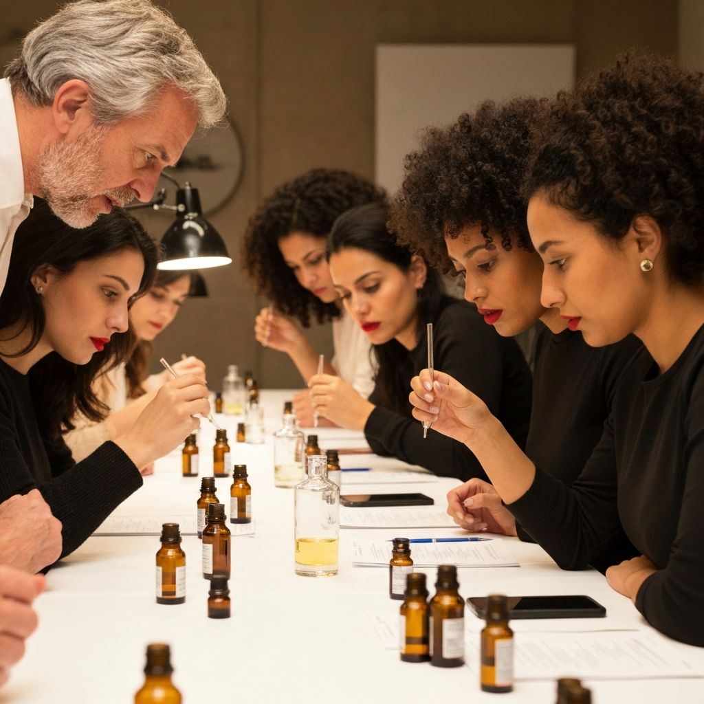Hands-on perfume workshop