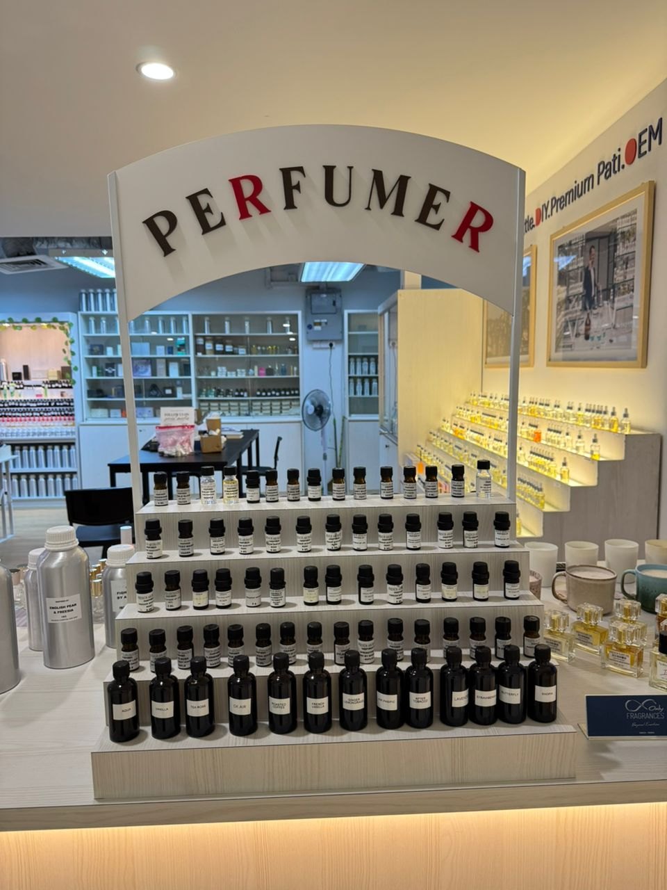 Perfumer display